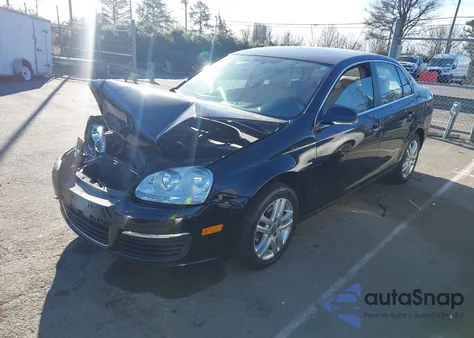 2007 Volkswagen Jetta Wolfsburg Edition из США, поврежденный, VIN 3VWEF71K07M155794